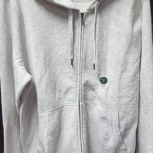 NEW Gray L.L. Bean Gray Full-Zip Hoodie